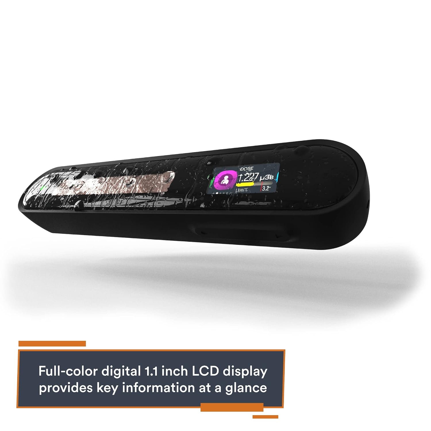 Geiger-2 Portable Digital Nuclear Radiation Detector Dosimeter | Compact digital dosimeter. Detects beta, gamma, and