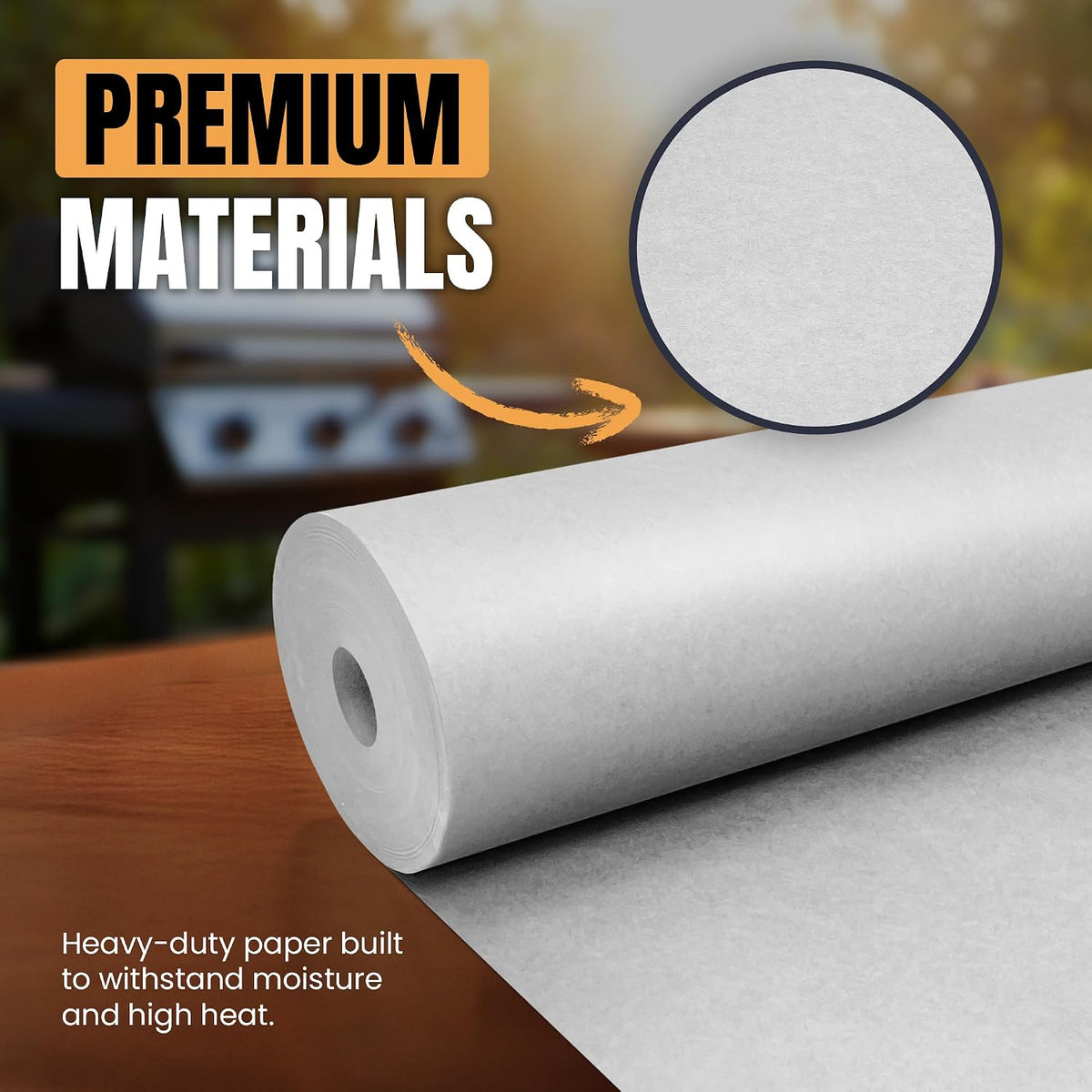 Butcher Paper Roll, 18 Inch x 350' (4200") White
