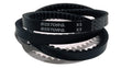 BESTORQ 5VX630 Rubber V-Belt, Raw Edge/Cogged, Black, 63" Length x 0.62" Width x 0.53" Height, Pack of 4