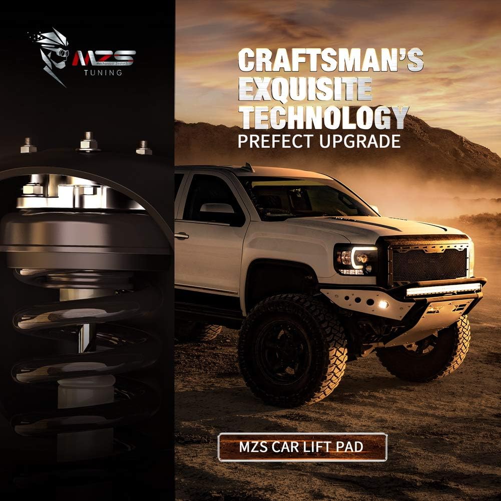MZS 3 inch Front Leveling Kit Compatible with Silverado Sierra 2007-2026