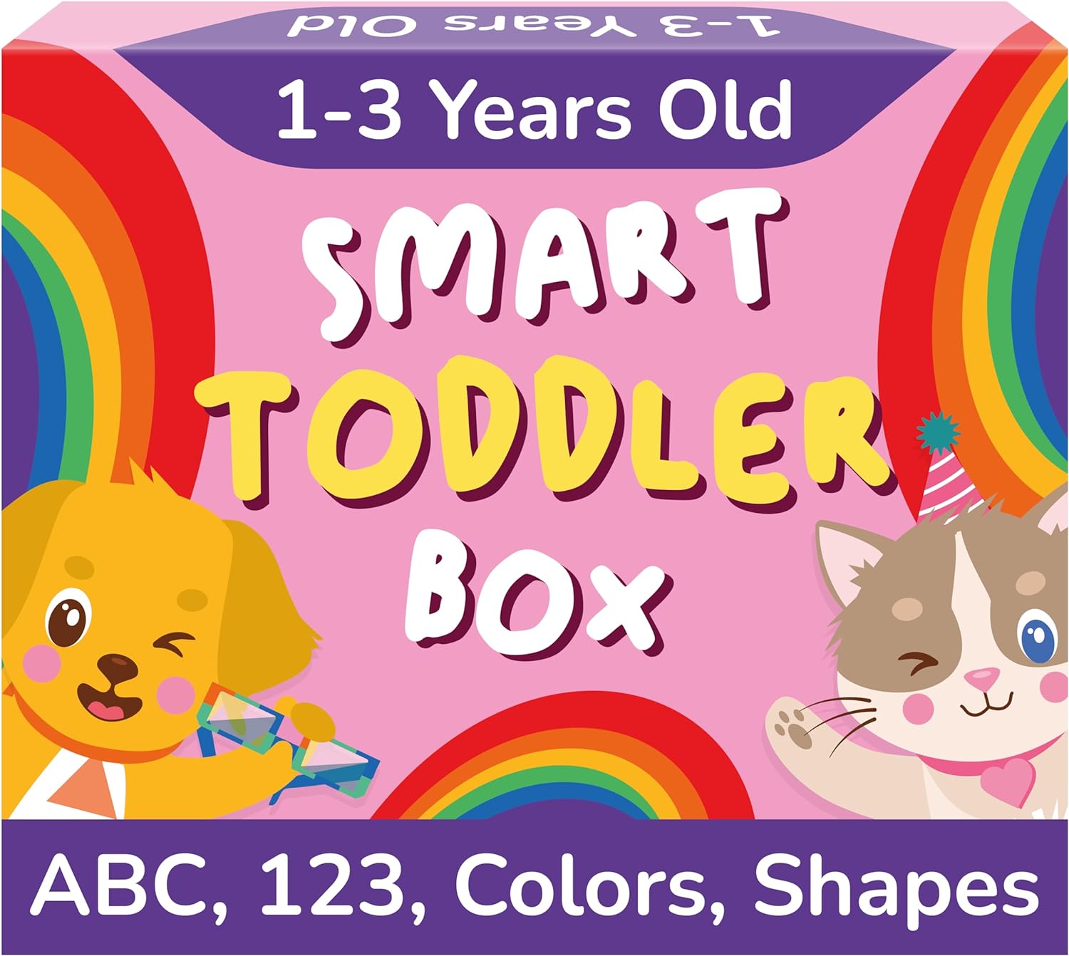 Books, Toddler Flash Cards, and Puzzles – Educational Toys and Birthday Gifts for 1, 2, 3 Year Old Girl, Preschool