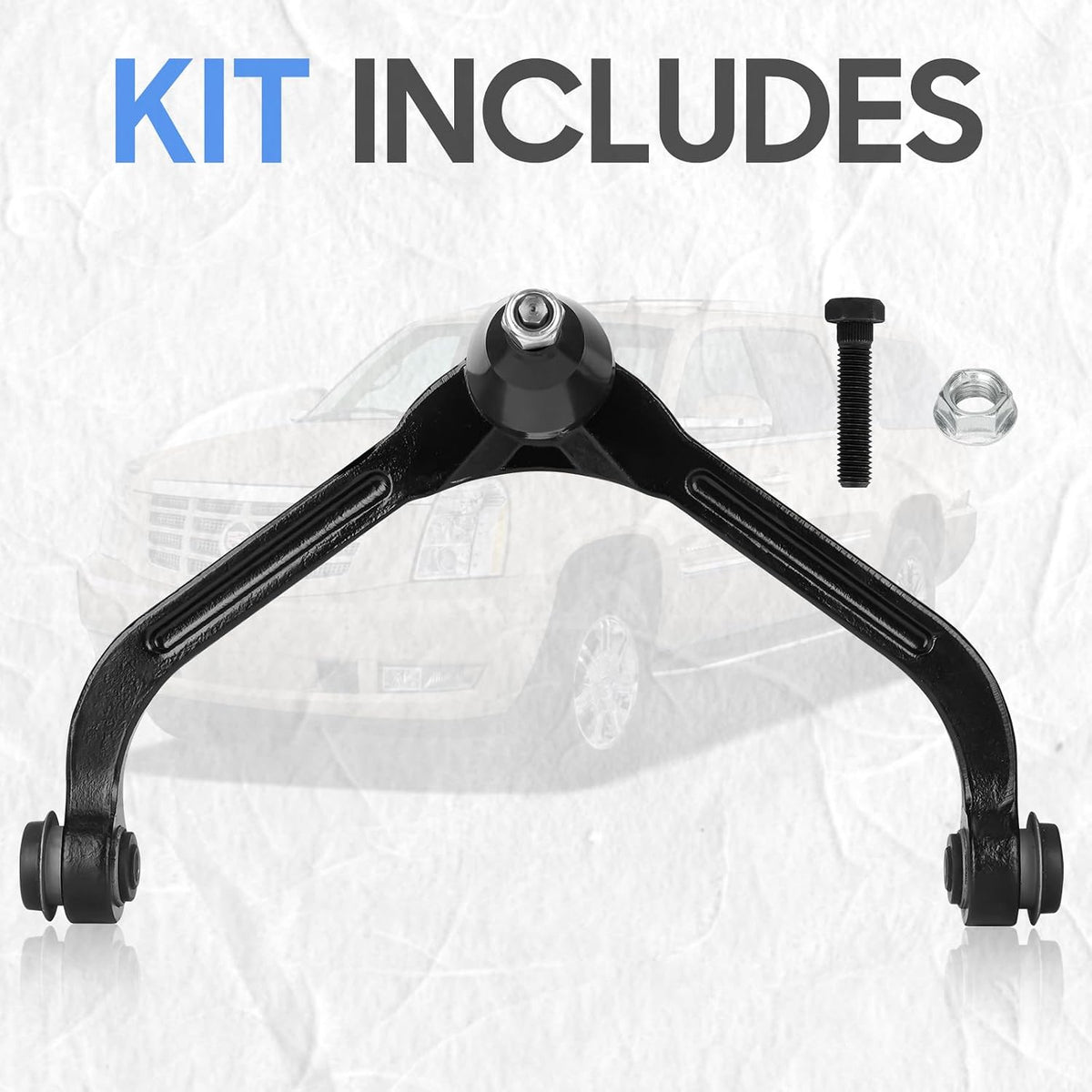 Front Upper Control Arm w/Ball Joint Assembly Suspension Kits Replacement for 2002-2007 Jeep Liberty