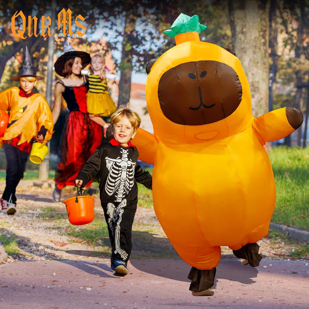 Capybara Inflatable Costume Adult, Funny Inflatable Costumes Blow up Suit Costumes for Adult,Party Cosplay Halloween
