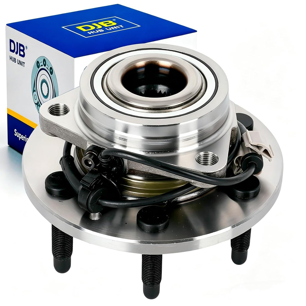 DJB 515160 Front Wheel Bearing Hub Assembly for 14-18 Chevy Silverado 1500
