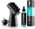 Club Brush and Cleaner System with Magnetic Attachment, Golf Club Cleaning Brush for Grooves, Grips, Irons and Balls