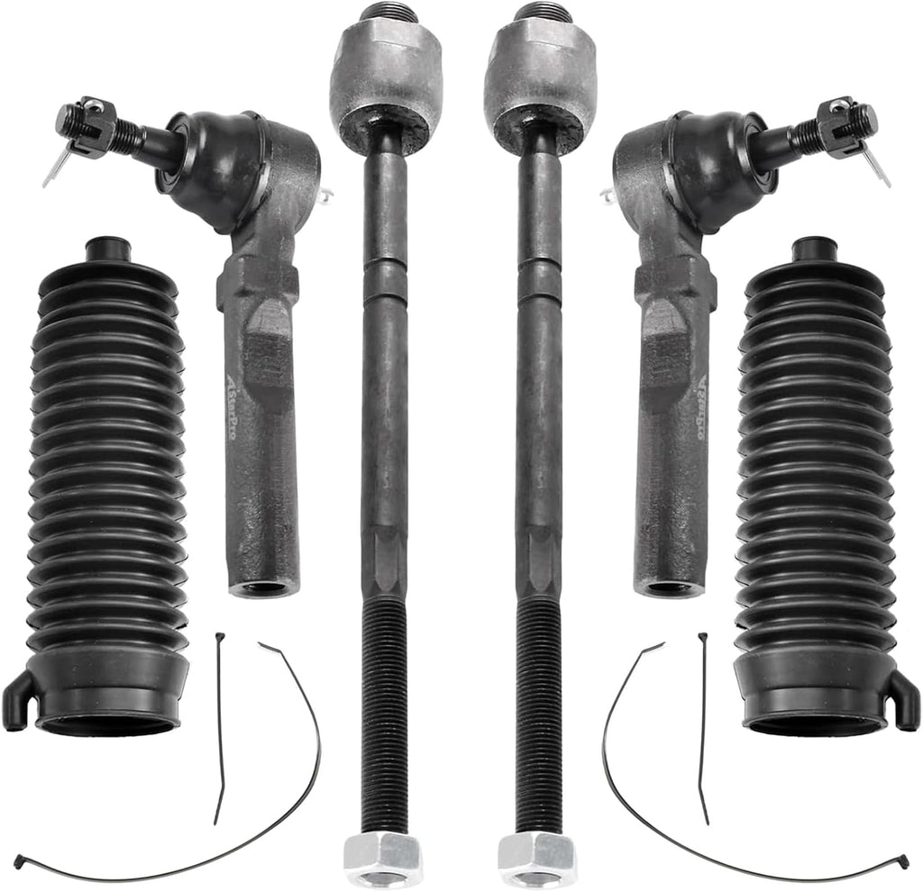 ASTARPRO 2WD 6pcs Front Tie Rod kit for 1999-2006 Chevy Silverado 1500