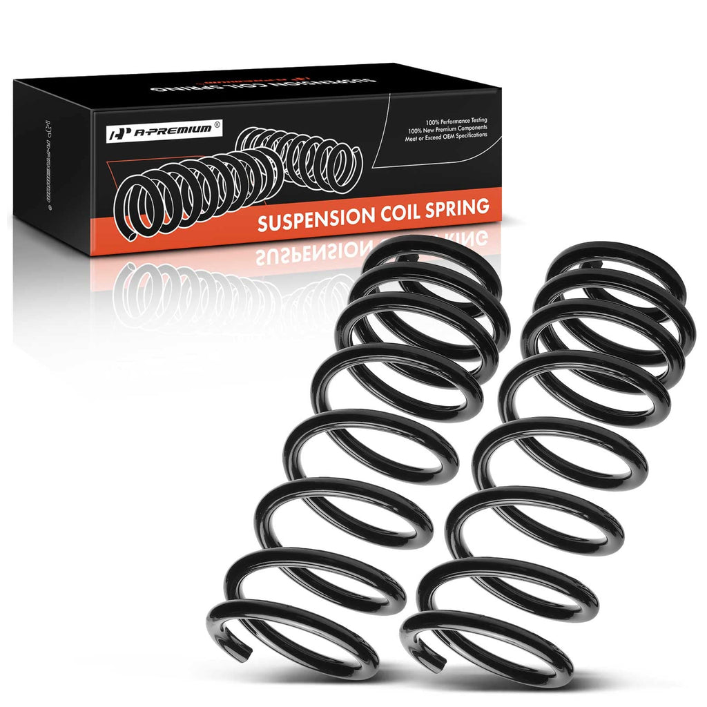 A-Premium 2-Pack Rear Suspension Coil Spring Set Compatible with Jeep