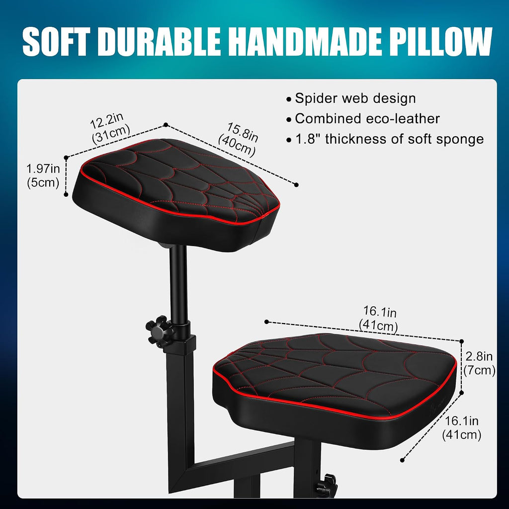 Upgraded Tattoo Armchair Multi-Function Tattoo Chair for customers Adjustable Tattoo Equipment with armrest Brackets