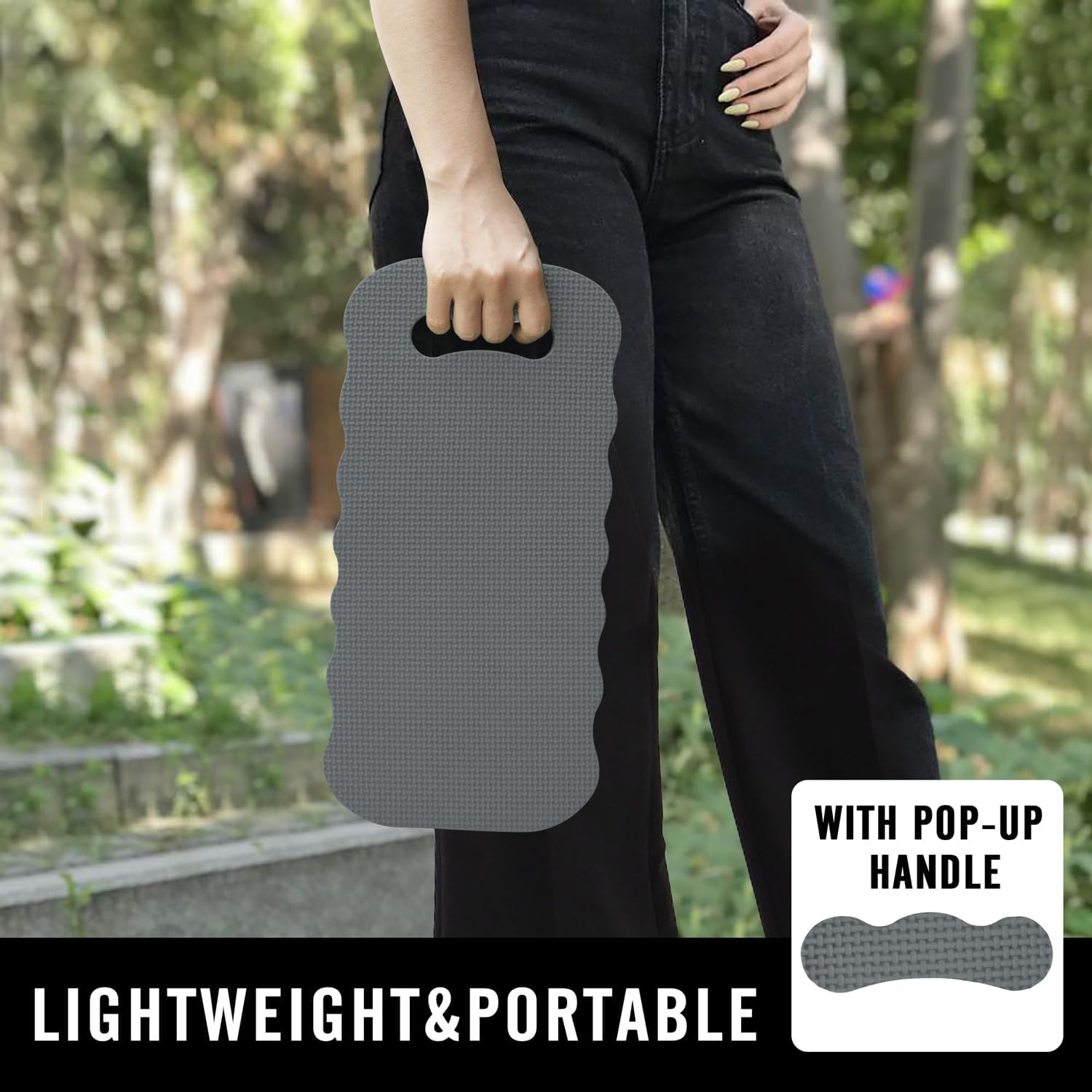 Thick Kneeling Pad 2 Pack, Waterproof,Comfortable Garden Kneeling Pads Stain Resistant, Multi-Functional Kneeler Pad
