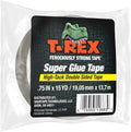 Brand Double Sided Super Glue Tape, 0.75" x 15 Yards, Clear