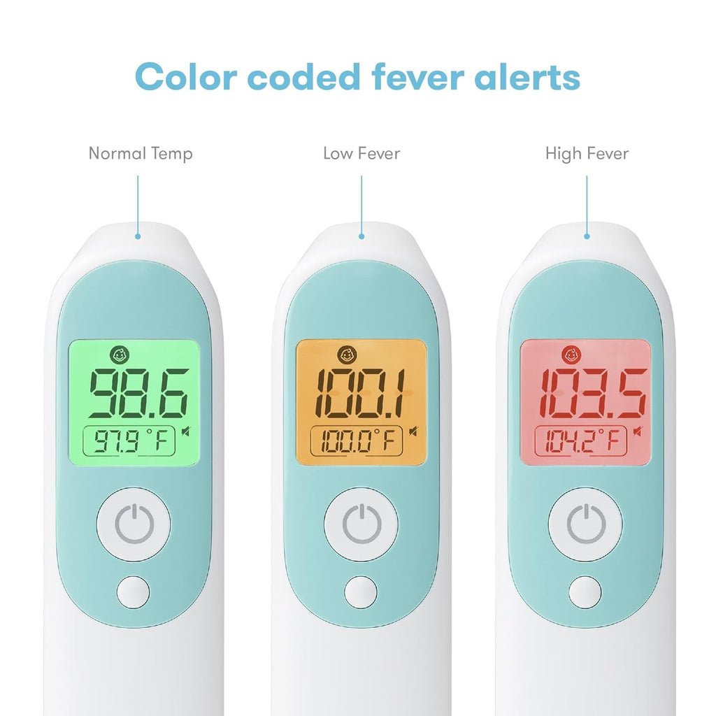Thermometer, 3-in-1 Infrared Thermometer for Ear, Forehead & Touchless, Fever Thermometer for Baby, Infants