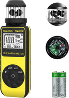 Wind Cup Anemometer 1.5-93MPH, Digital Wind Speed Meter RQ-881M