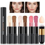 6 Colors Cream Contour Stick Makeup Kit,Makeup Contour Kit (Set A)