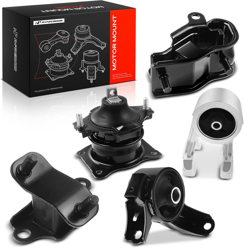 A-Premium Engine Motor Mount and Transmission Mount Kit, Set of 5
