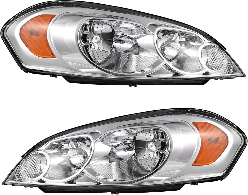 AUTOSAVER88 Headlight Assembly Compatible with Chevy Impala 2006-2016