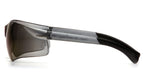 S2575SN Mini Ztek Safety Glasses Blue Mirror Lens Blue Mirror Frame ANSI Z87+