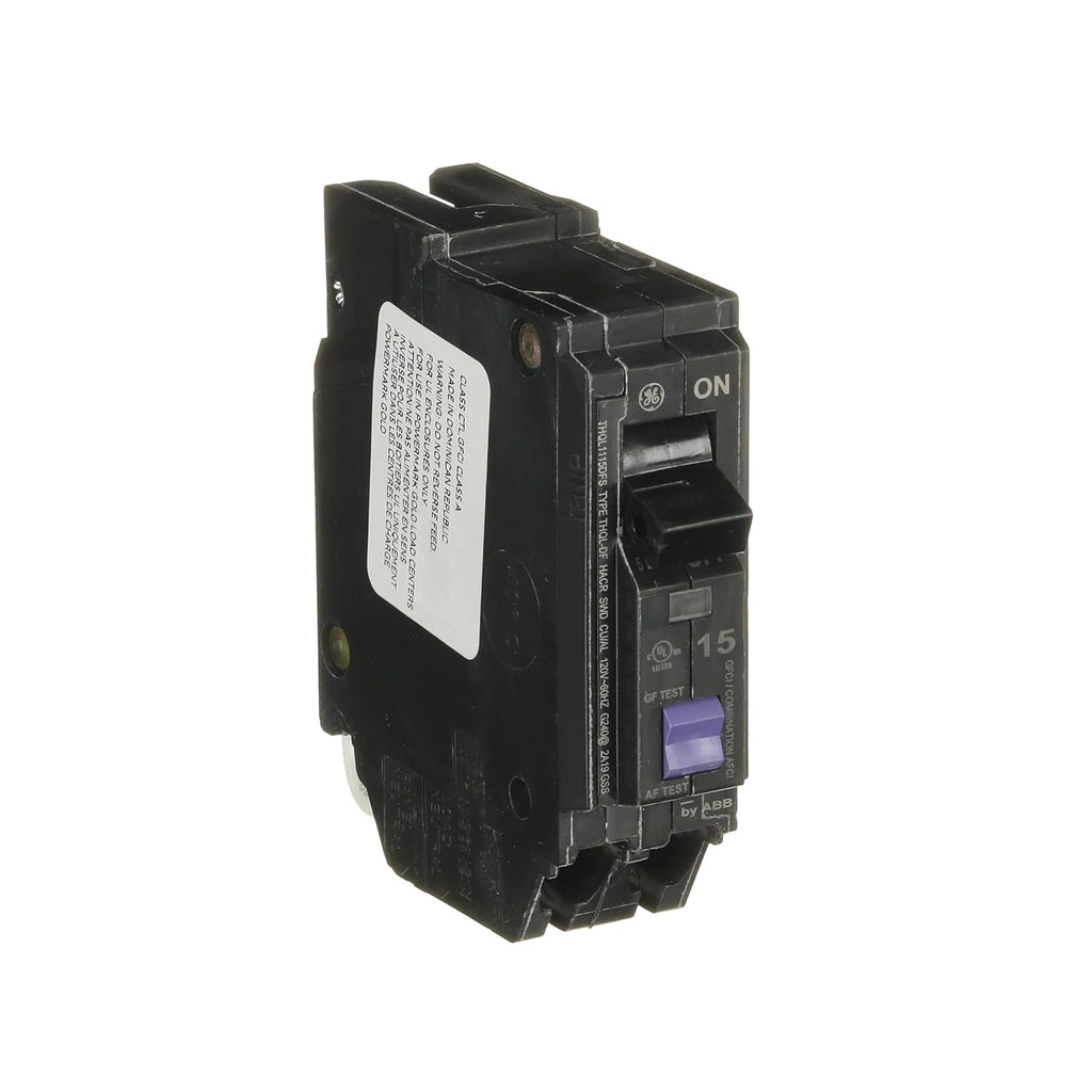 ABB Q-Line 15A 1-Pole Dual Function Circuit Breaker, GFCI/AFCI