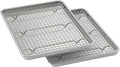 Baking Sheet with Rack Set (2 Pans + 2 Racks), Half Sheet Size
