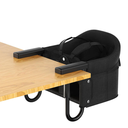 Portable Hook On High Chair for Babies & Toddlers from 6-36 Months,Clip On Baby Seat for Table,Fits Tables 0.8" to