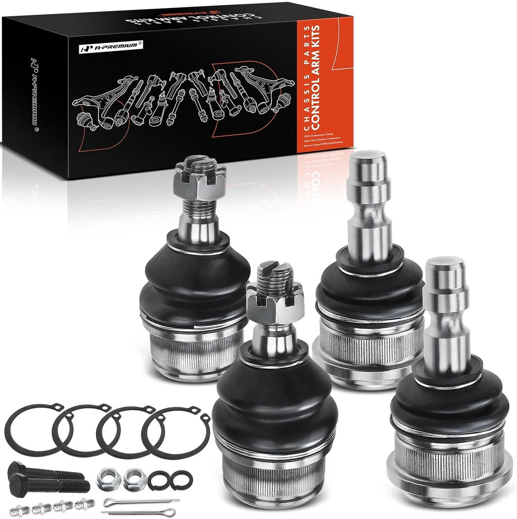 A-Premium Front Upper & Lower Ball Joint Kit, Compatible with Ford, Mazda