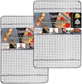 Half Sheet Cooling Rack Stainless Steel Oven Safe Set of 2