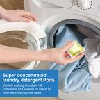 400 Pcs Laundry Detergent Soap Pods Bulk,Washing Laundry Pods