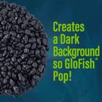 Aquarium Gravel, Solid Black, 5-Pound Bag