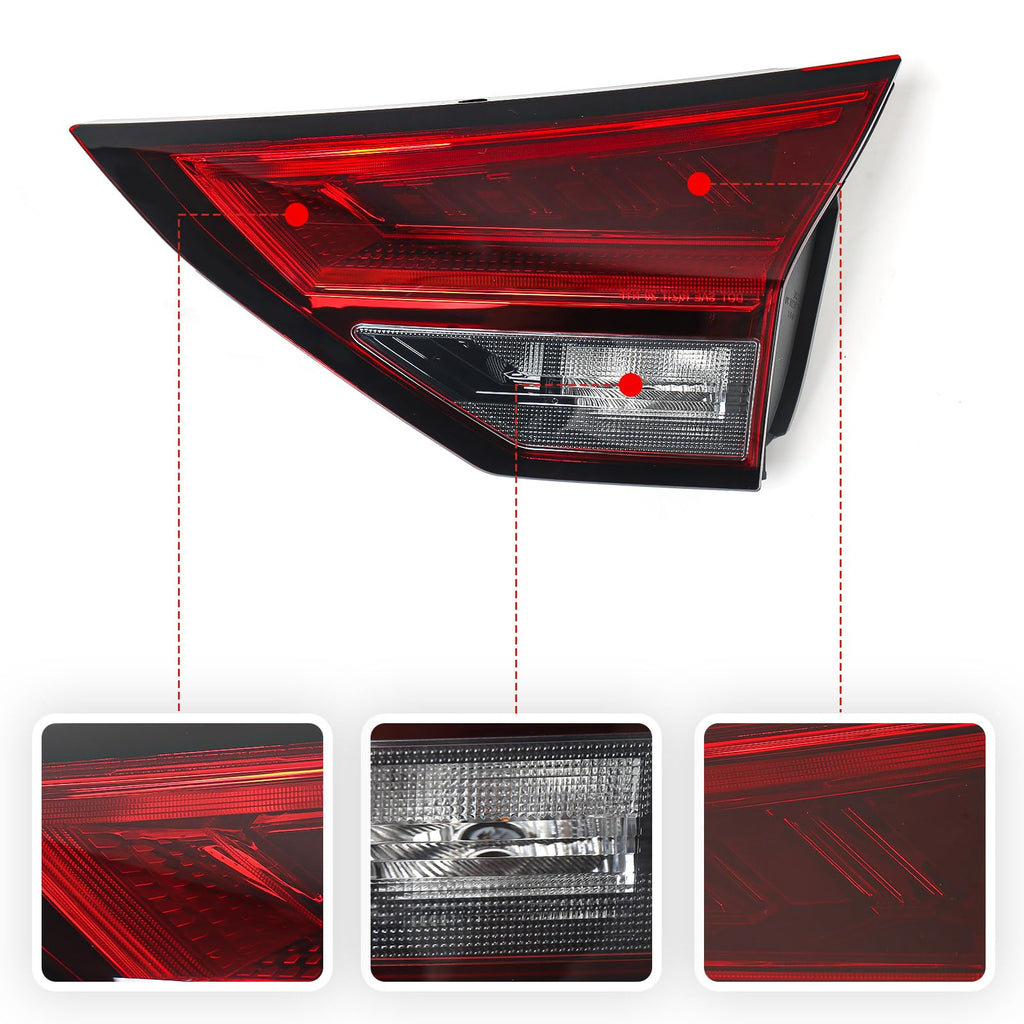 Right LED Inner Tail Light Fit for Nissan Rogue 2021-2024