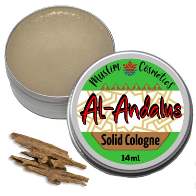 Agarwood oil Solid Cologne | Andalusian Oud | Incense | Concentrated Balm