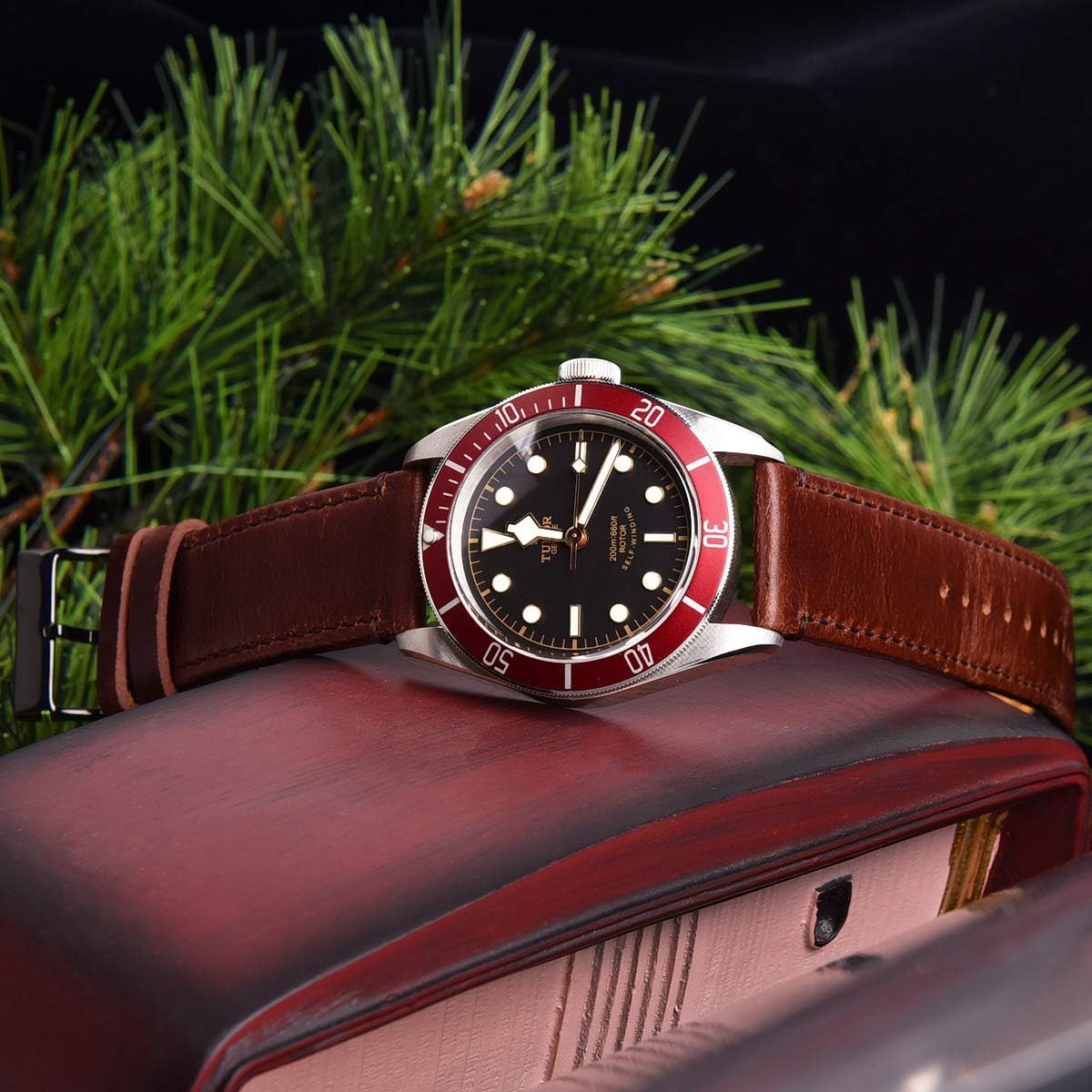 Christmas Gift Quick Release Leather Watch Band Leather Watch Strap 18mm 19mm 20mm 21mm 22mm 23mm or 24mm for Men and