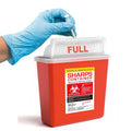 Sharps Container - Large Sharps Containers for Home Use, Needle Disposal | 5 Quart (Pack of 1), Wall Mount