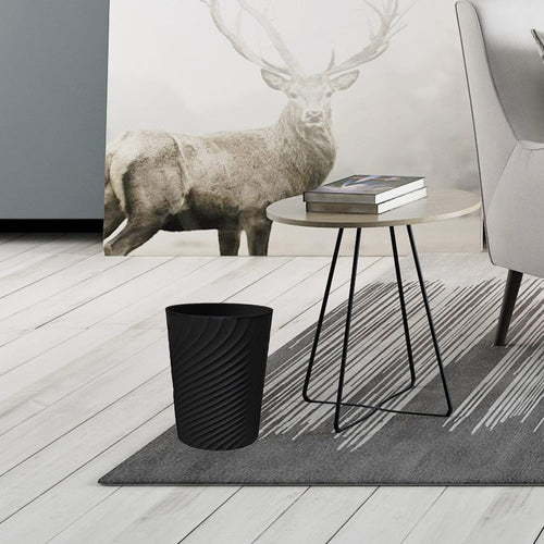 1.8 Gallon Small Trash Can Wastebasket Recycling Bin Slim Profile for Compact Spaces Bathroom, Office, Bedroom