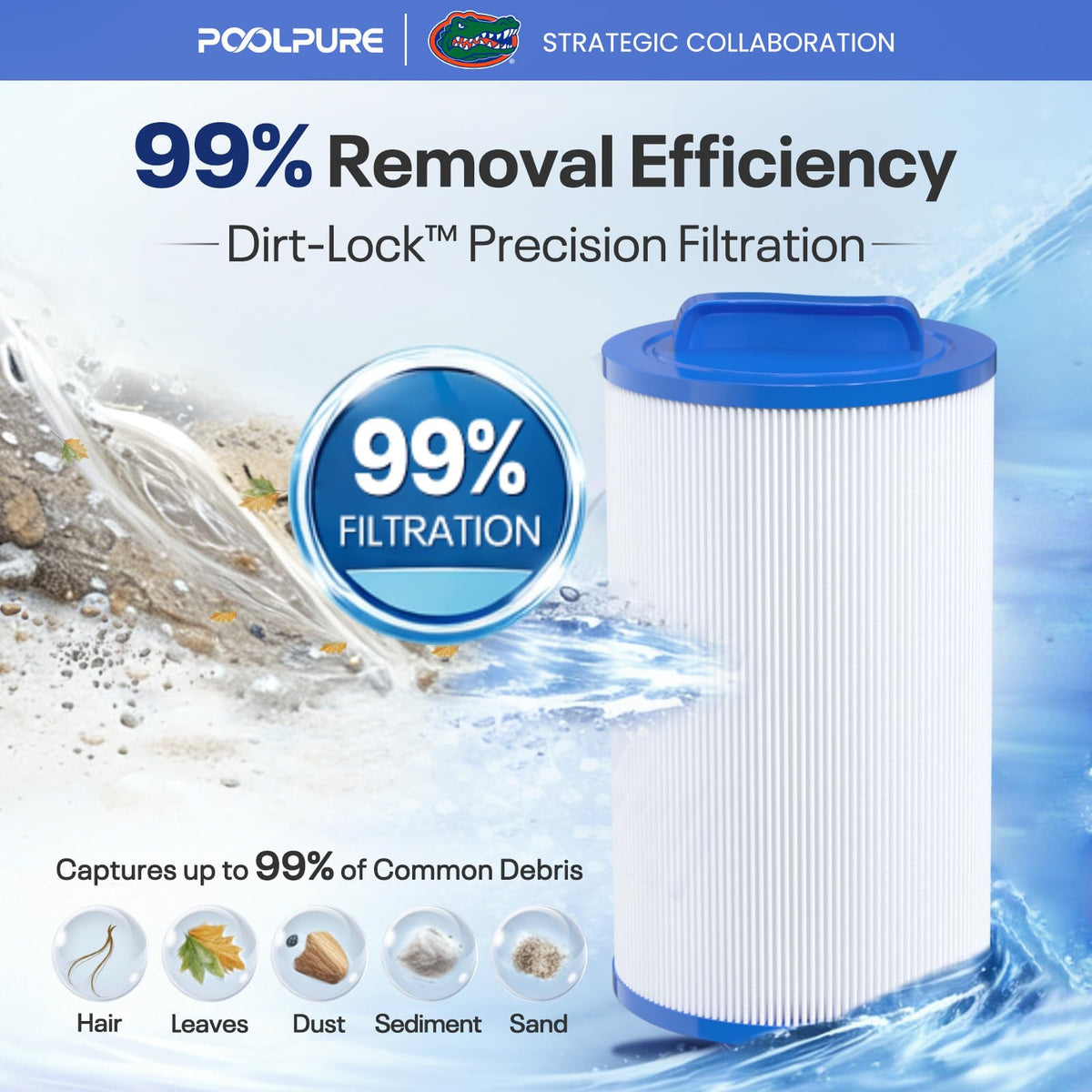 4CH-21 SPA Filter Replaces PDM25P4 2PACK