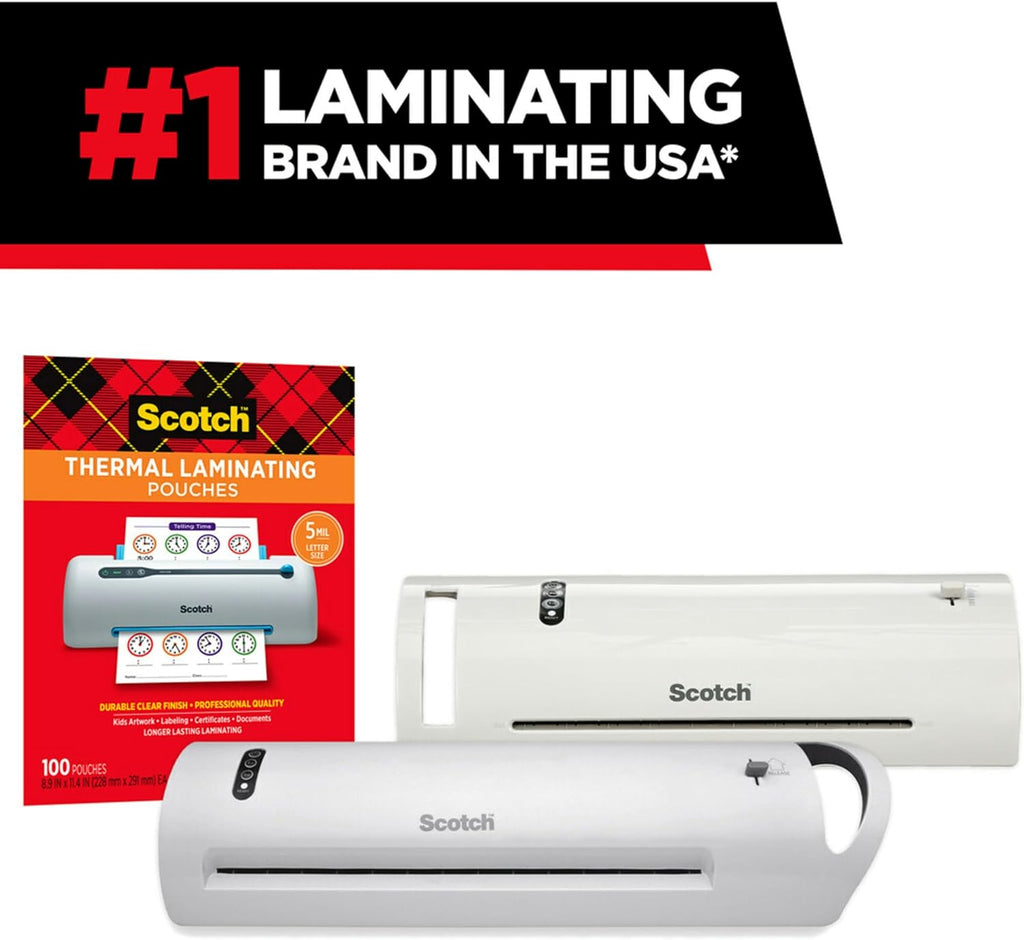 Thermal Pouches 5 mil, 8.9 in x 11.4 in (228 mm x 291 mm) | Ultra Clear Laminating Pouches for Kids Artwork