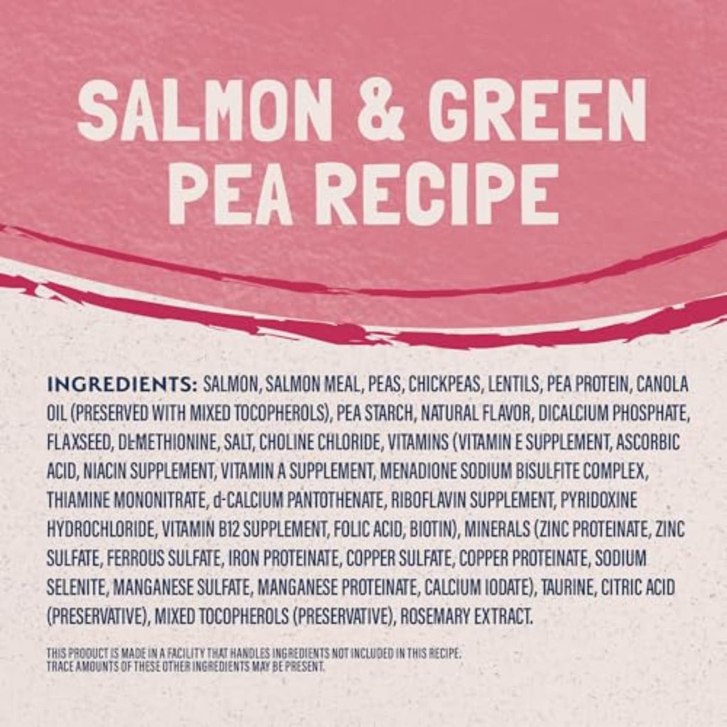 Limited Ingredient Cat Food, Salmon & Green Pea, 10 lb