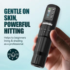 Atom2 Pro Wireless Tattoo Pen Kit with 2 Batteries