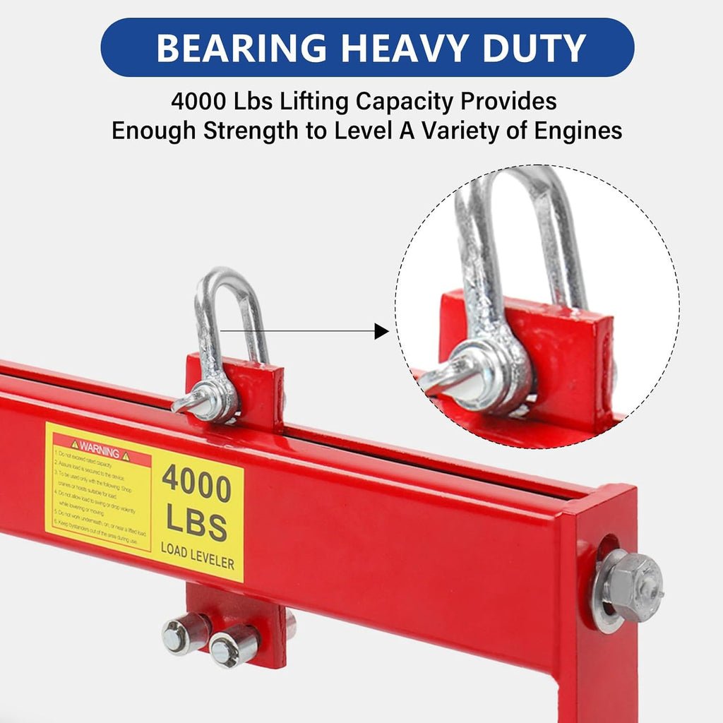 Engine Load Leveler,Heavy Duty Steel Engine Hoist Leveler Shop Crane Lift Hoist