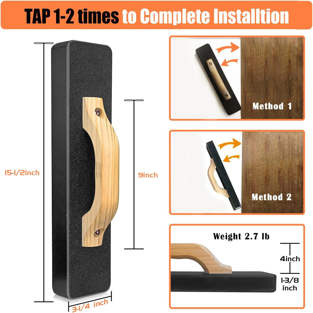 Heavy Tapping Block,Mallet-Free,Tap Floor Directly, Flooring Tools