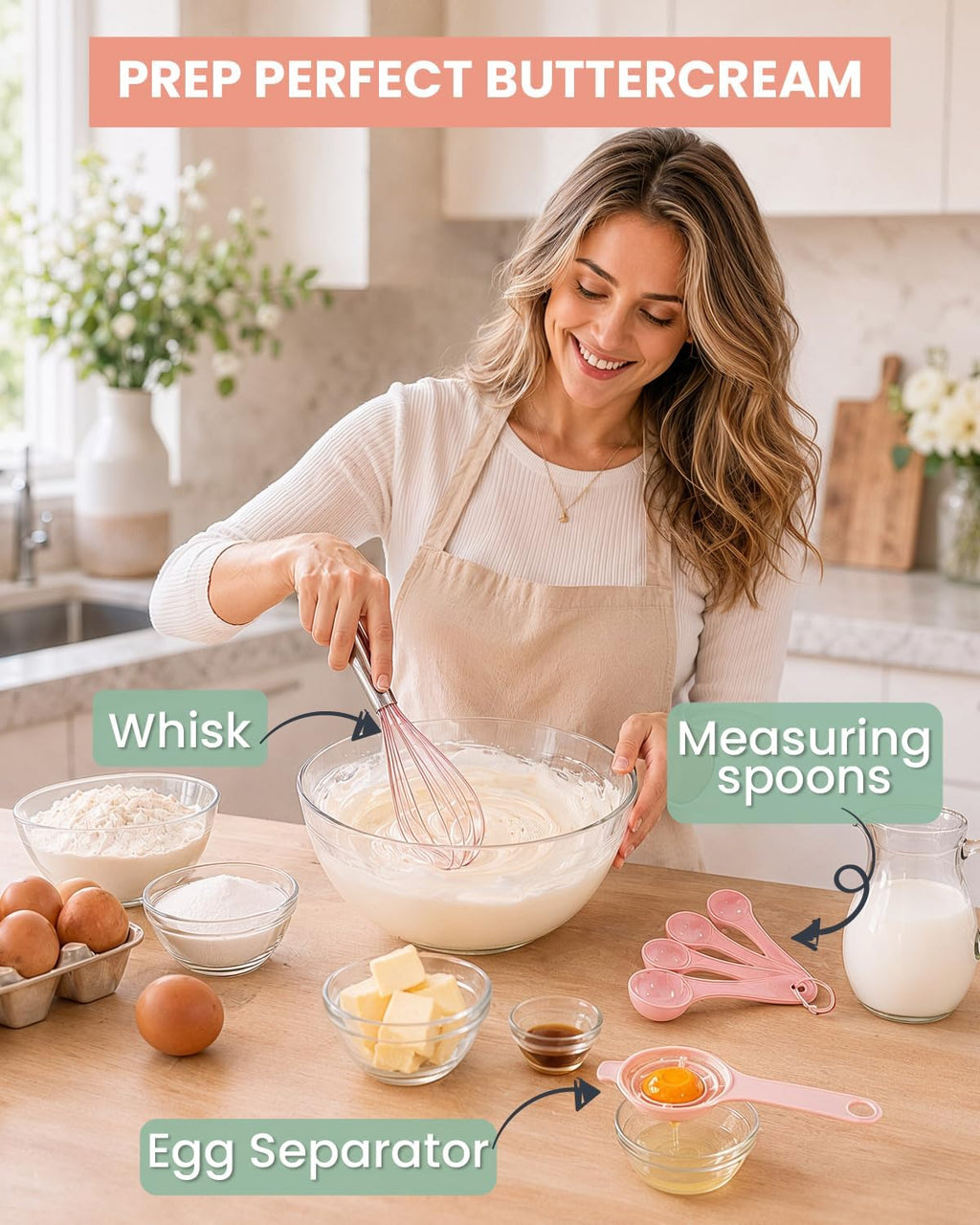 165PCs Cake Decorating Kit with Video Course for Beginners & Pros