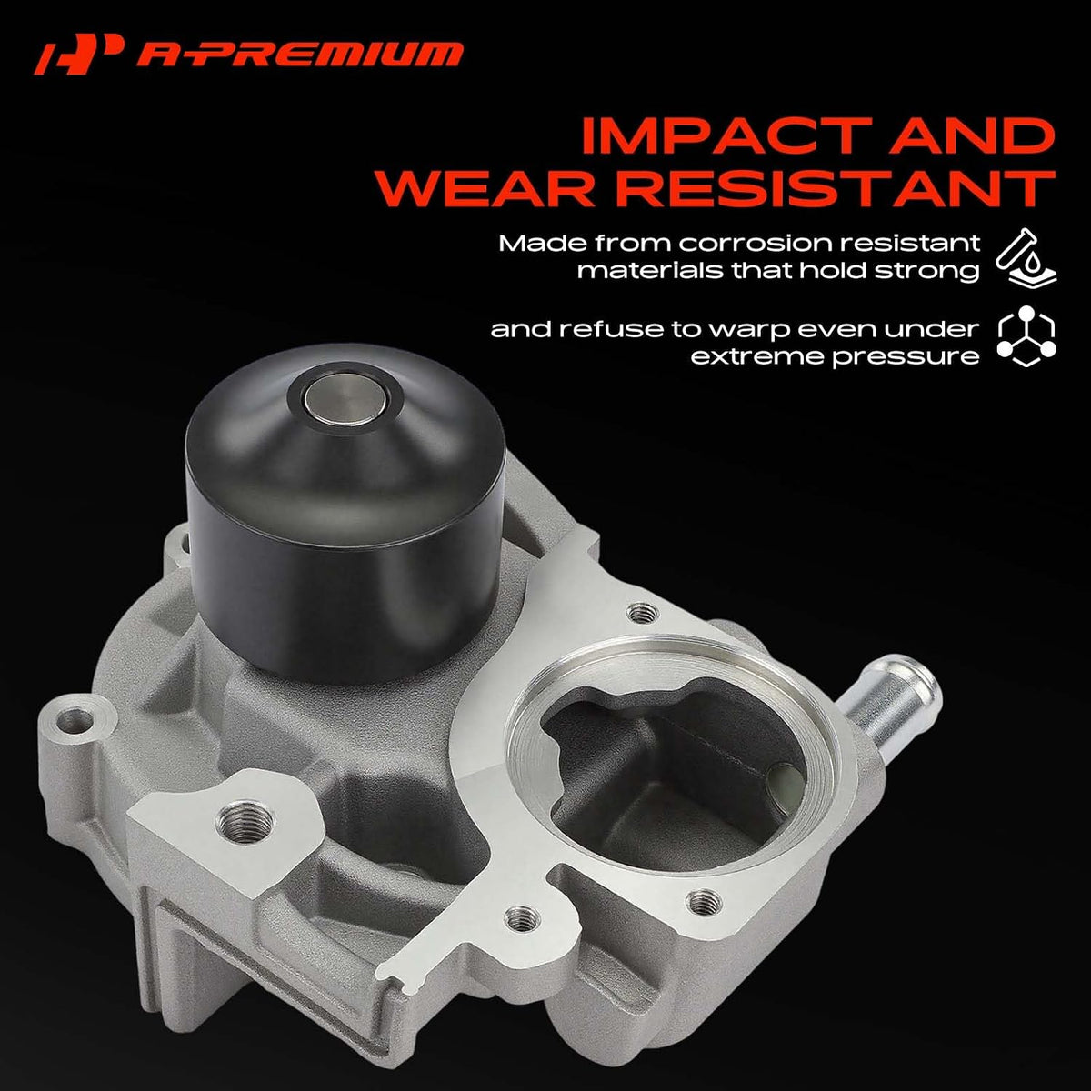 A-Premium Engine Water Pump Compatible with Subaru Forester 2006-2010 Impreza Sport Legacy Outback 2006-2012 H4 2.5L