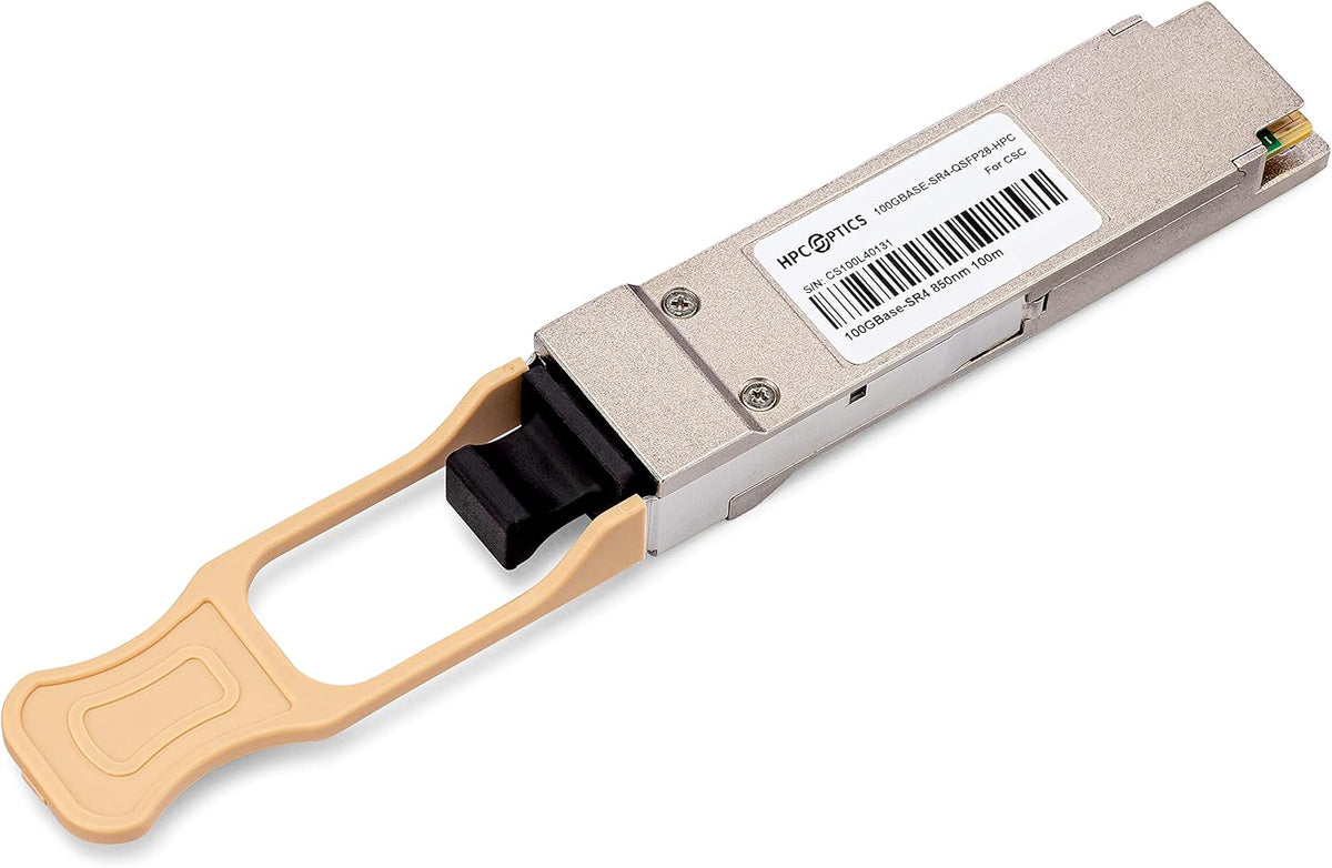 Compatible with Cisco QSFP-100G-SR4-S QSFP28 Transceiver | 100GBASE SR4 MMF 850nm QSFP-100G-SR4-S-HPC