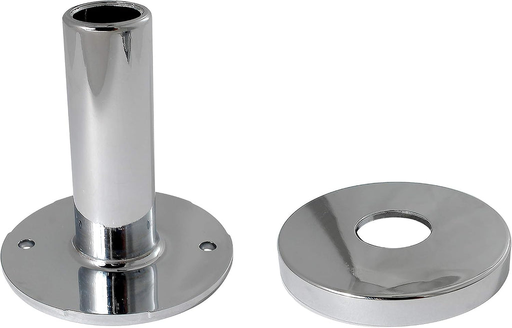 Keeney K857-30 PEX Stub-Out Support and Cover, No Size, Chrome