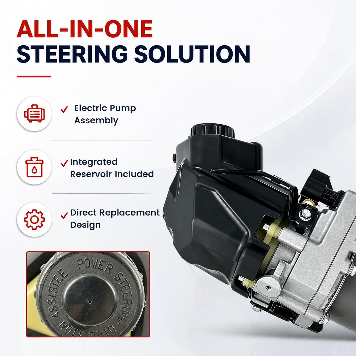Electric Power Steering Pump Assembly for 2013-2018 Nissan Altima 2.5L