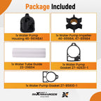 maXpeedingrods Outboard Water Pump Impeller Repair Kit for Mercury Outboard