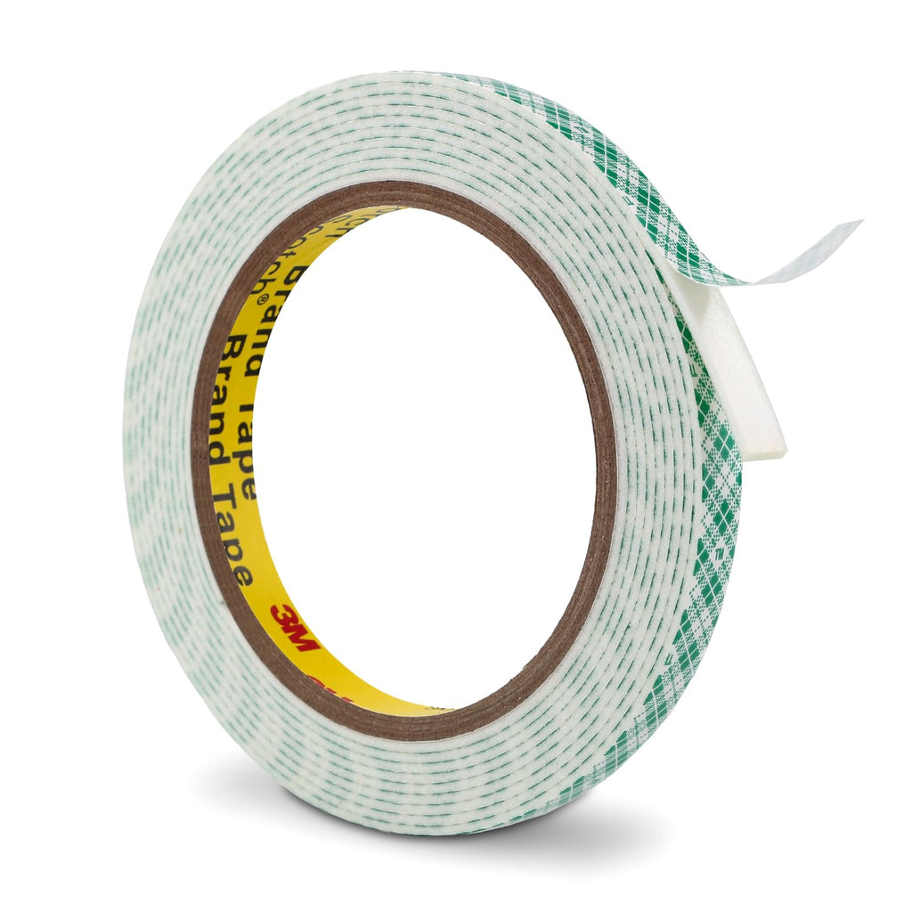 3M Double Sided Foam Tape 0.39" x 10Ft Peel and Stick Mounting Tape, White
