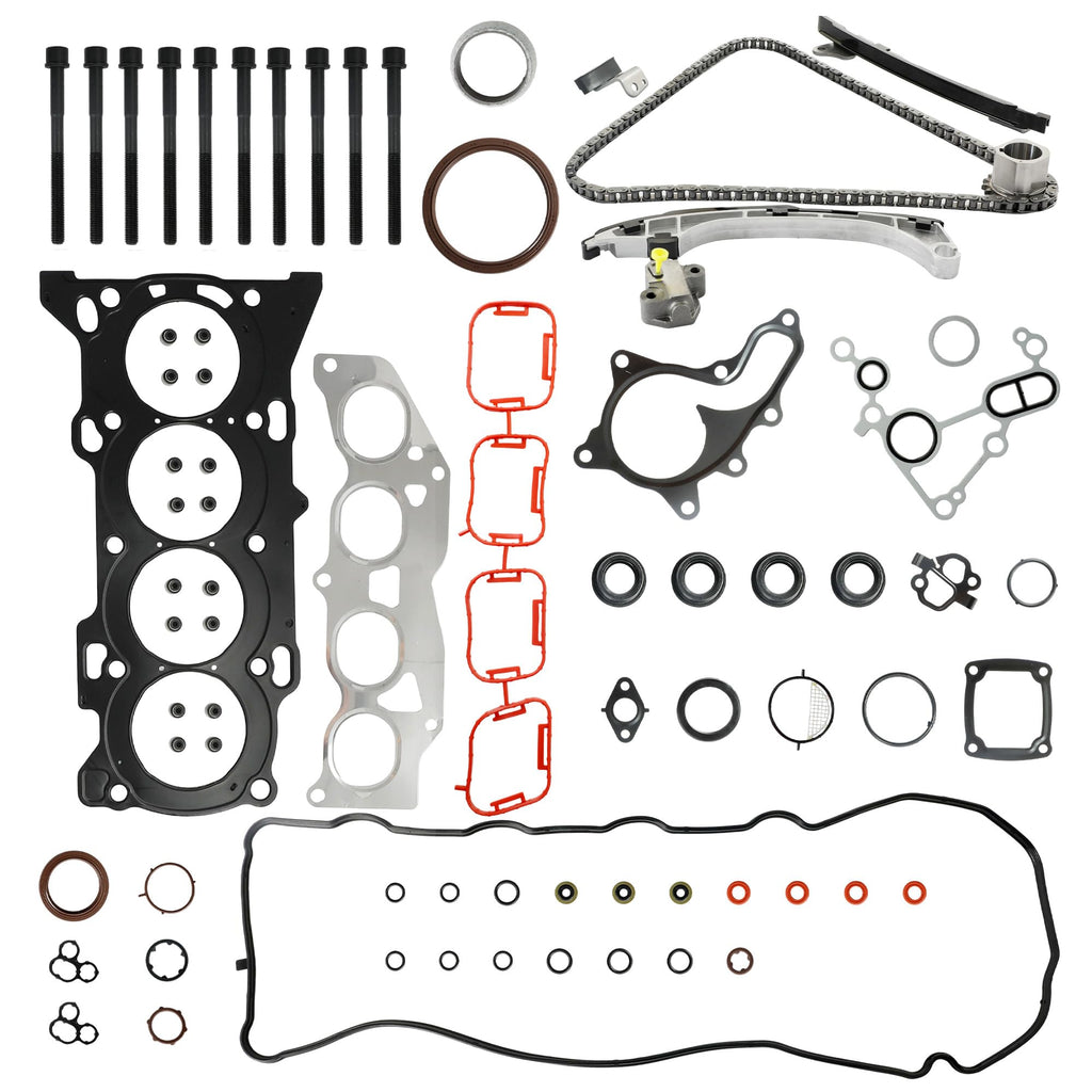 2AR-FE Timing Chain Kit & Head Gasket Set For Toyota 2009-2019