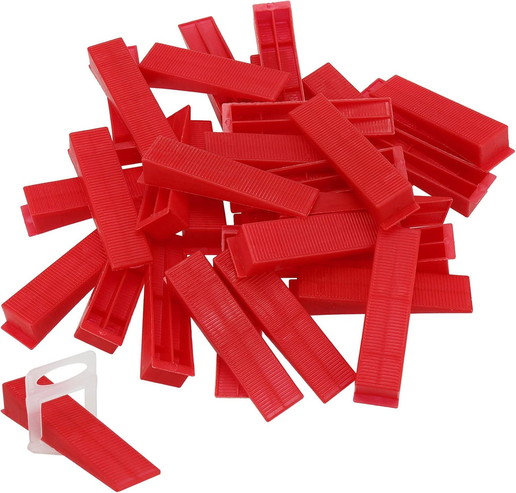 600 PCS Tile Leveling Wedges, Reusable Wedges, DIY Leveling System Wedges for Tile and Stone Installation, Fits 1/8