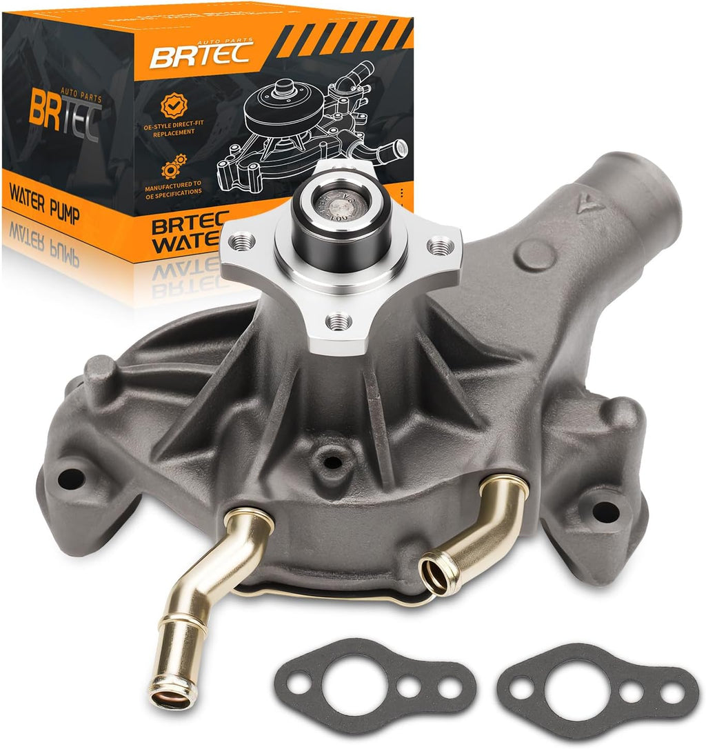 BRTEC Water Pump for Chevy Suburban Silverado GMC Sierra Express Yukon