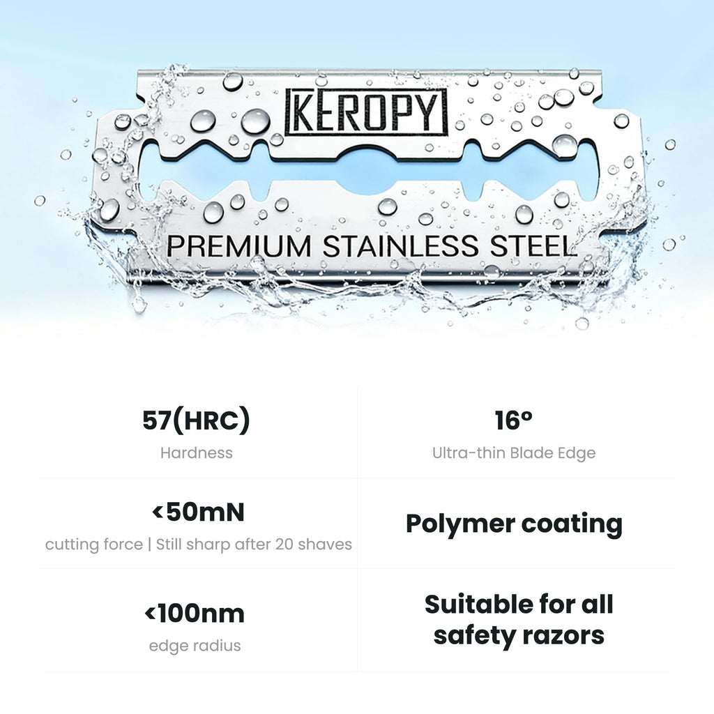 50 Safety Razor Blades