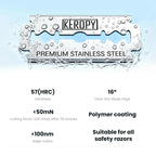50 Safety Razor Blades
